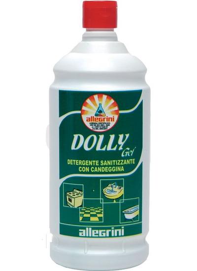 DOLLY GEL Detergente con candeggina in gel ad azione sanitizzante per superfici dure 1lt
