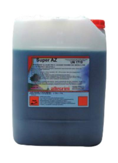 SUPER AZ Detergente alcalino per il lavaggio esterno dei veicoli con sistemi a nebulizzazione o idropulitrici 5lt